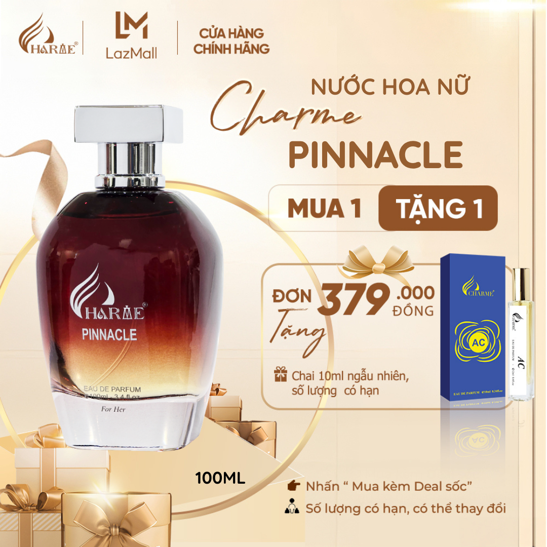 Nước hoa nữ quyến rũ, Charme Pinnacle, gợi cảm và sang chảnh, cho những nàng cá tính, 100ml