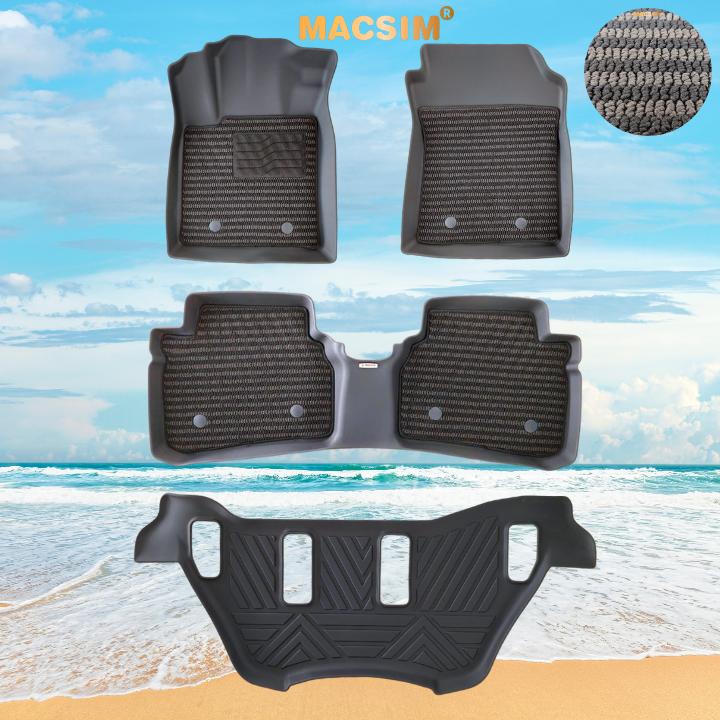 2-Layer Tpe Floor Mats for Macsim Honda Brv 2023+ Standard Form, Durable, Odorless (Sd3 Dark Gray Ct) Giá 3,440,000 Đồng*Miễn phí vận chuyển