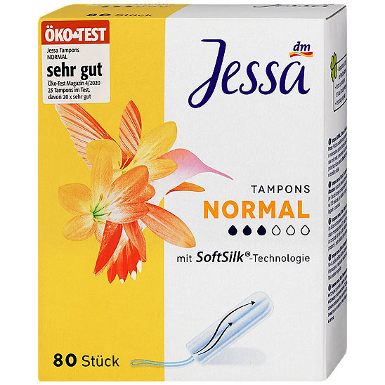 Băng vệ sinh dạng nút, tampon jessa 3 giọt 80 cái của đức