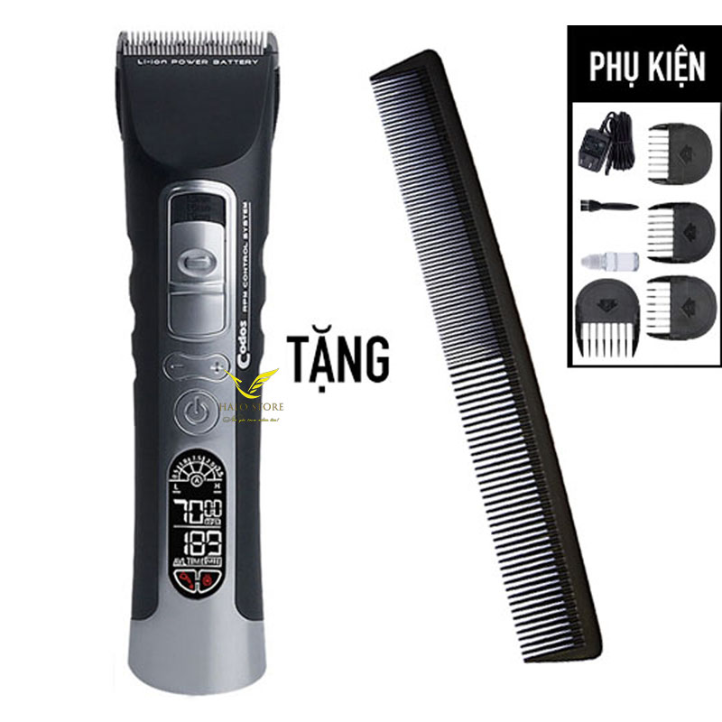Tông đơ cắt tóc cao cấp codos chc-970 - máy hớt tóc chuyên nghiệp dành cho salon