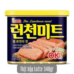Date 1/27  Thịt Hộp The Luncheon Meat hiệu OK Hàn Quốc 340g