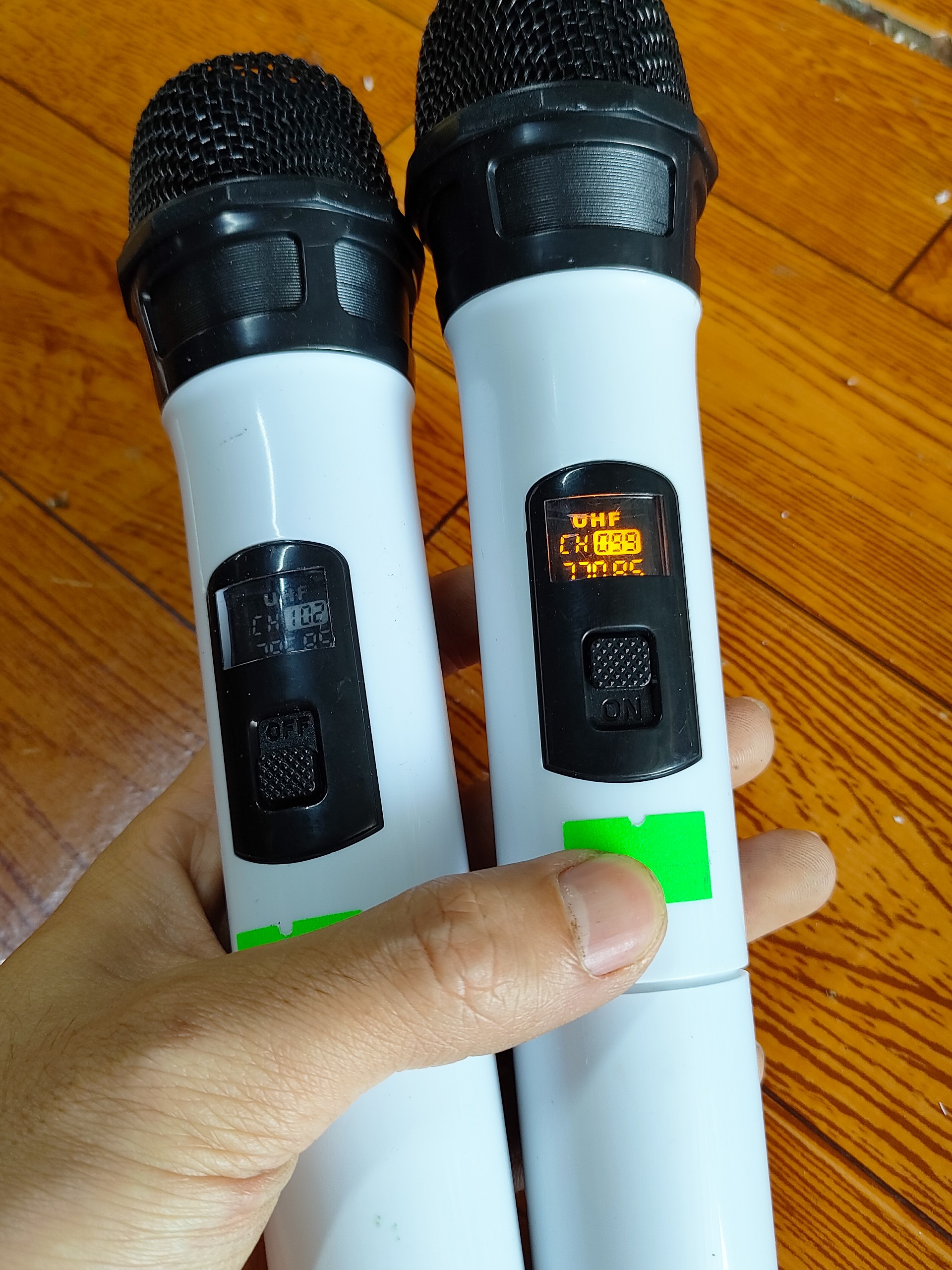 Bộ 2 micro bãi micro tháo máy uhf loa kéo nhiều mẫu mic loa kéo hát karaoke tần số 790.85 770.85 721 723 mhz tháo máy