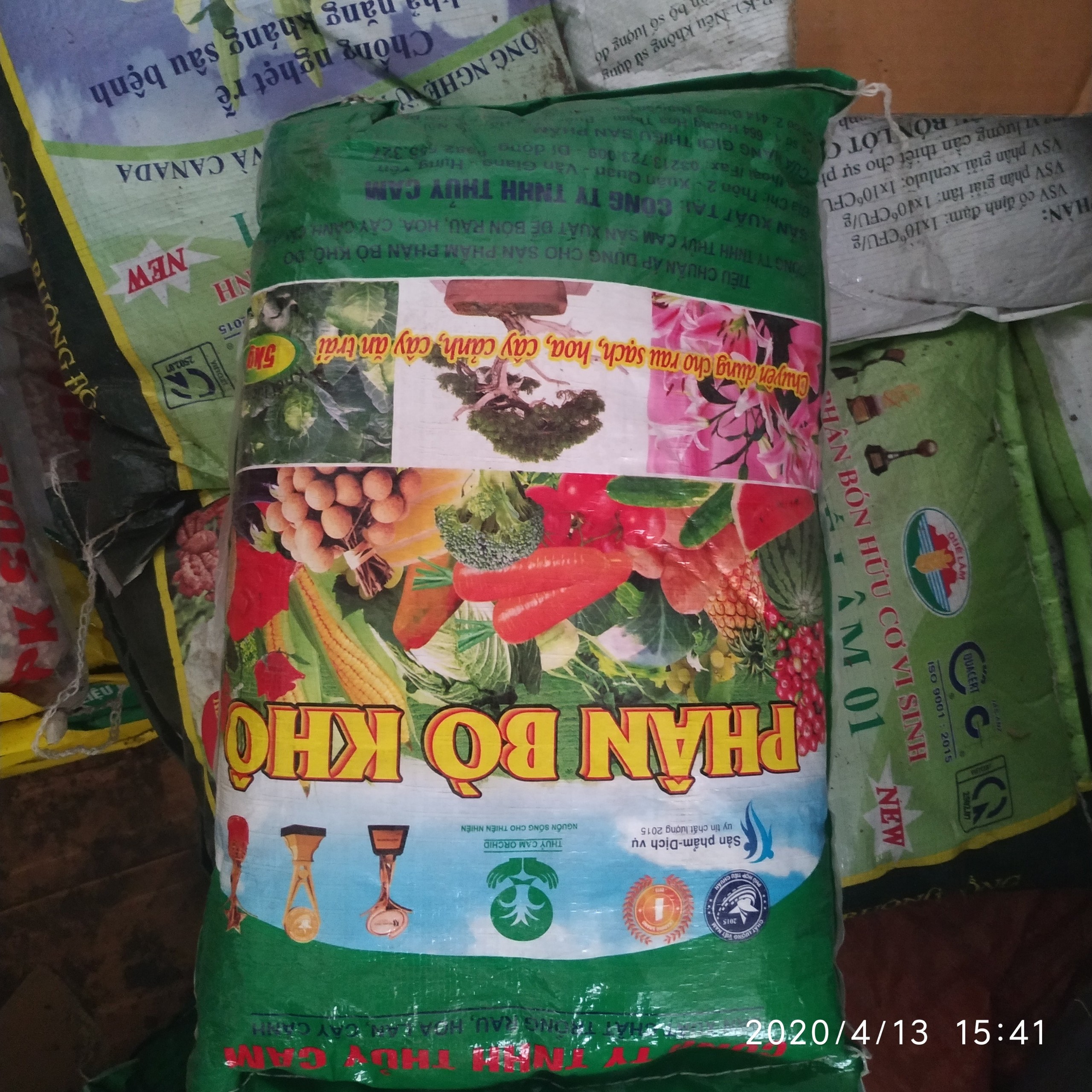 Phân bò khô 5kg tốt cây, tơi xốp đất