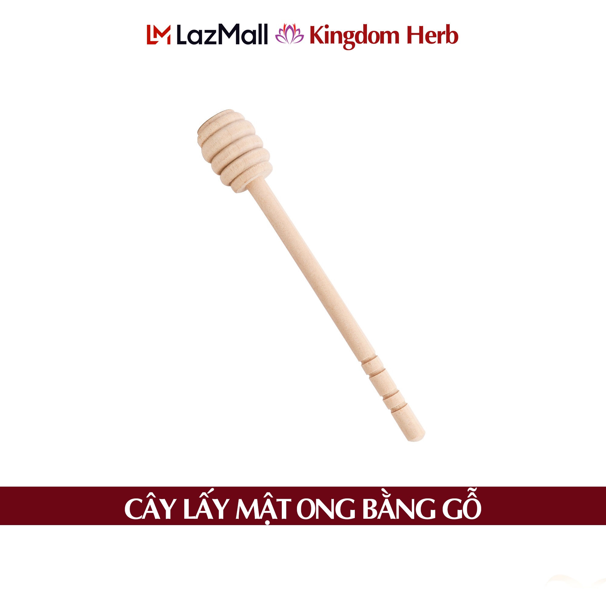Cây gỗ lấy mật ong saffron Kingdom Herb, cây lấy mật ong bằng gỗ cao cấp 15 cm