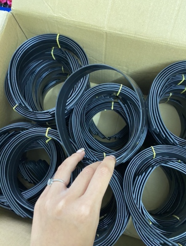 Combo 10 phôi bờm làm tóc bản 2.5cm chất liệu nhựa dẻo có thể bẻ cong, phụ kiện cài tóc
