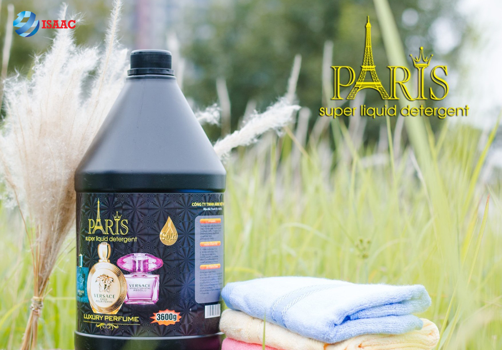 1 Can Nước Giặt Paris Hương Nước Hoa Pháp 5 Trong 1 (3600ml