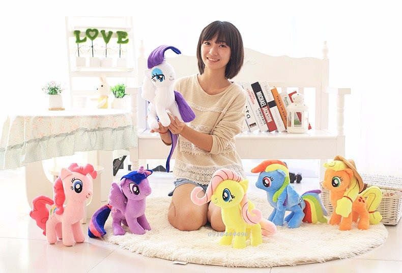 Ngựa Pony nhồi bông cao 30cm