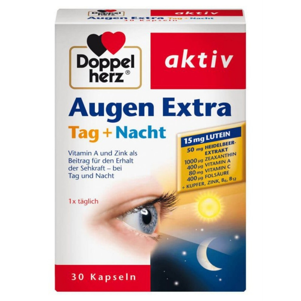 Viên Uống Bổ mắt Augen Extra - 30 viên- hàng chuẩn Đức