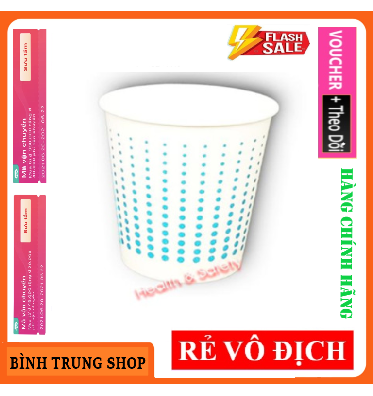 Combo 200 ly giấy hàn quốc 5oz 180ml - nhiều màu