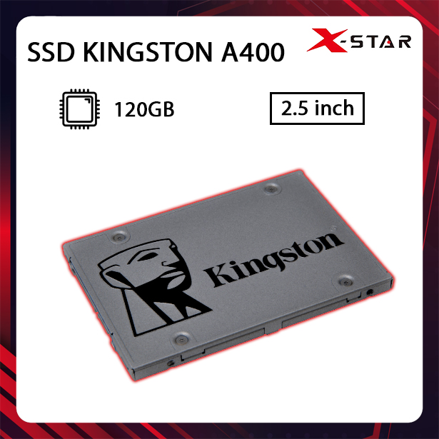 Ổ cứng ssd kingston 120gb a400 hàng mới bảo hành 36 tháng 2.5 inch sataiii