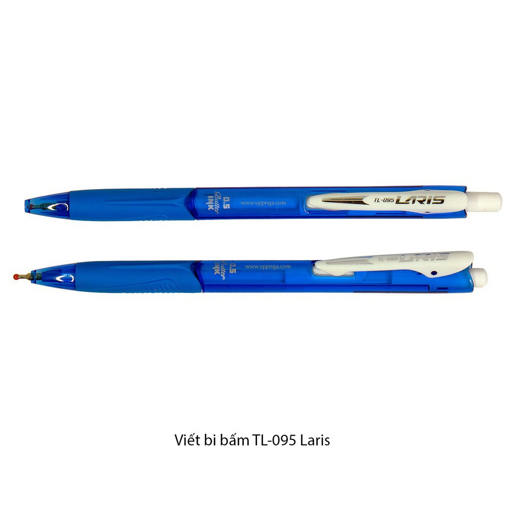 Bút bi tl 095 laris xanh