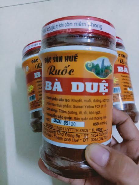 Mắm Ruốc Bà Duệ nấu Bún Phở đậm đà vị Huế 50 hủ 400gr
