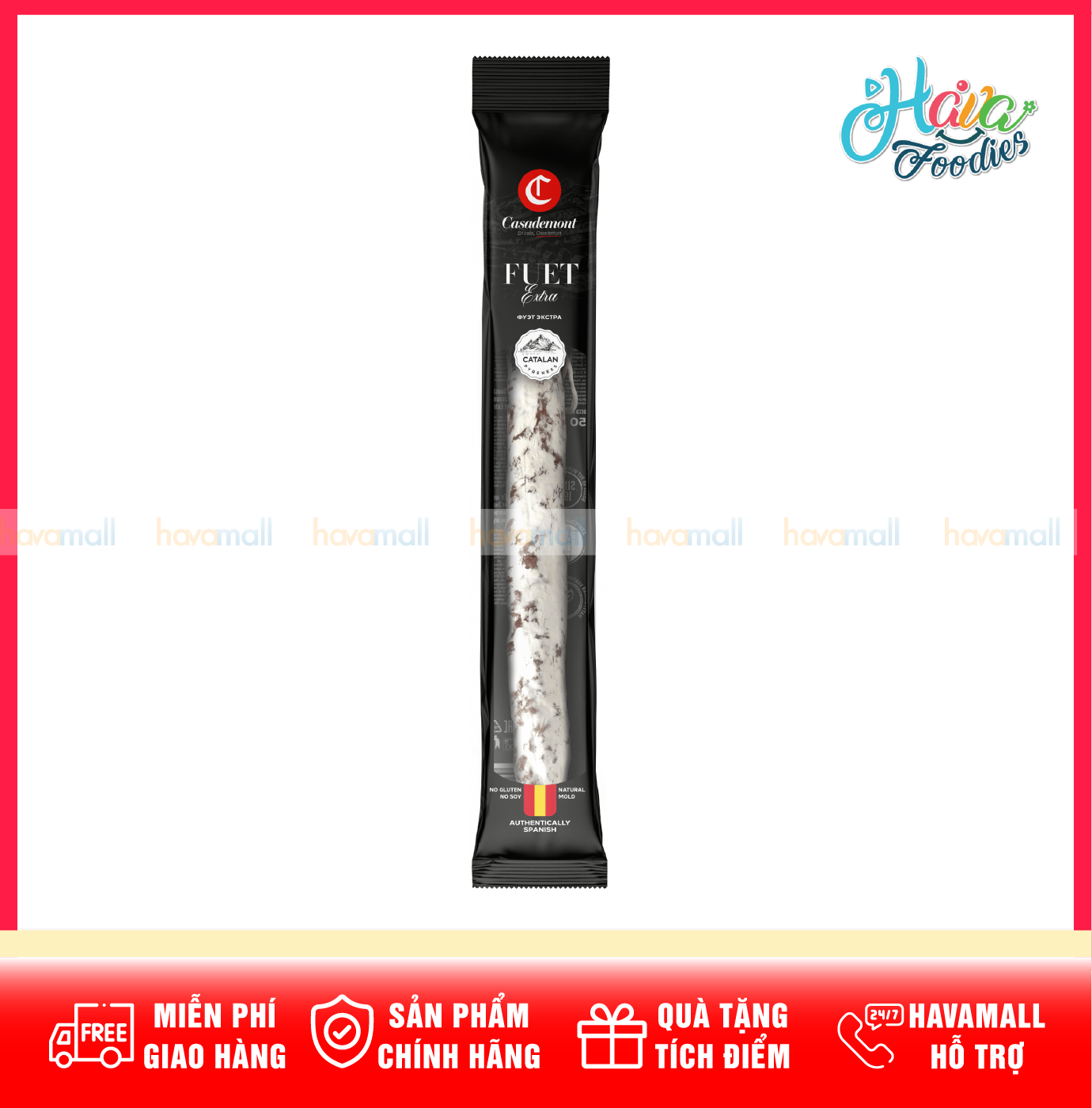 Xúc Xích Mốc Salami Casademont 150g – Fuet Extra Casademont