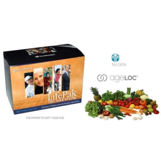 Rau củ Tế bào Lifepak nuskin dinh dưỡng toàn diện