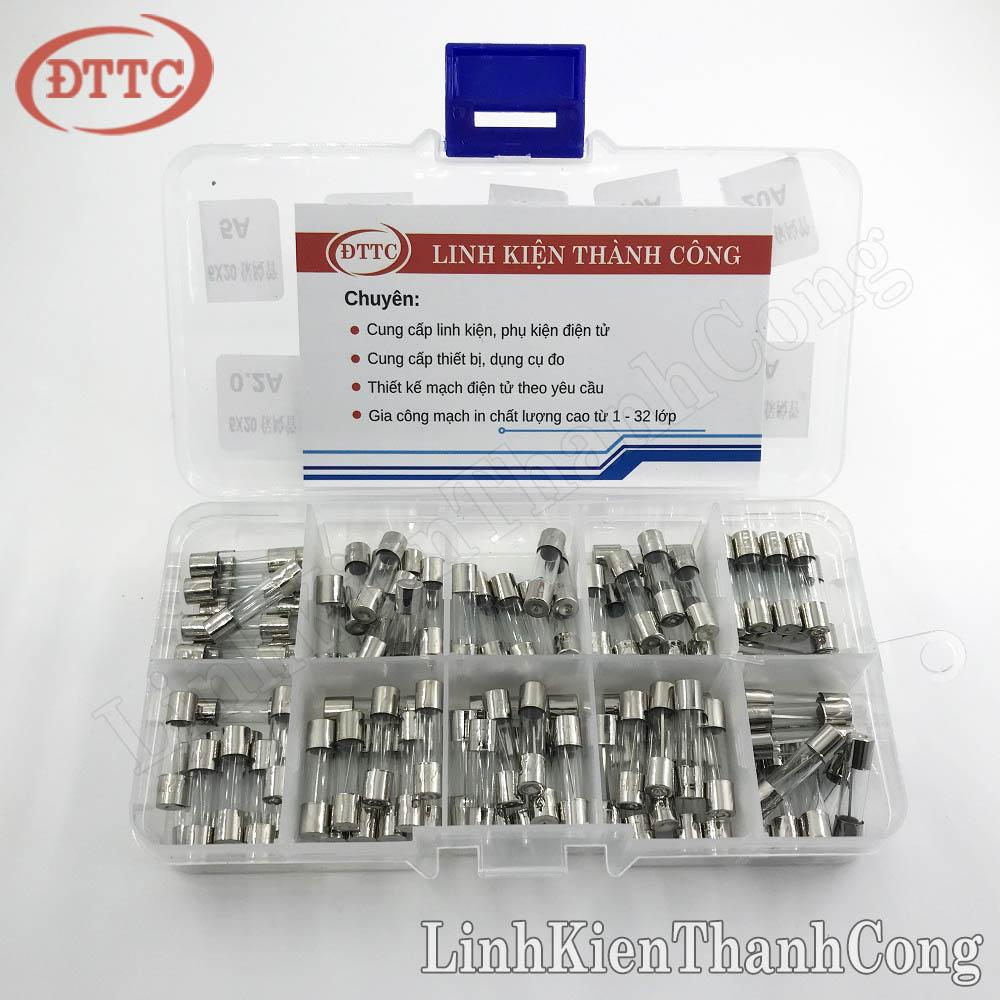 Combo 10 loại cầu chì 5x20mm