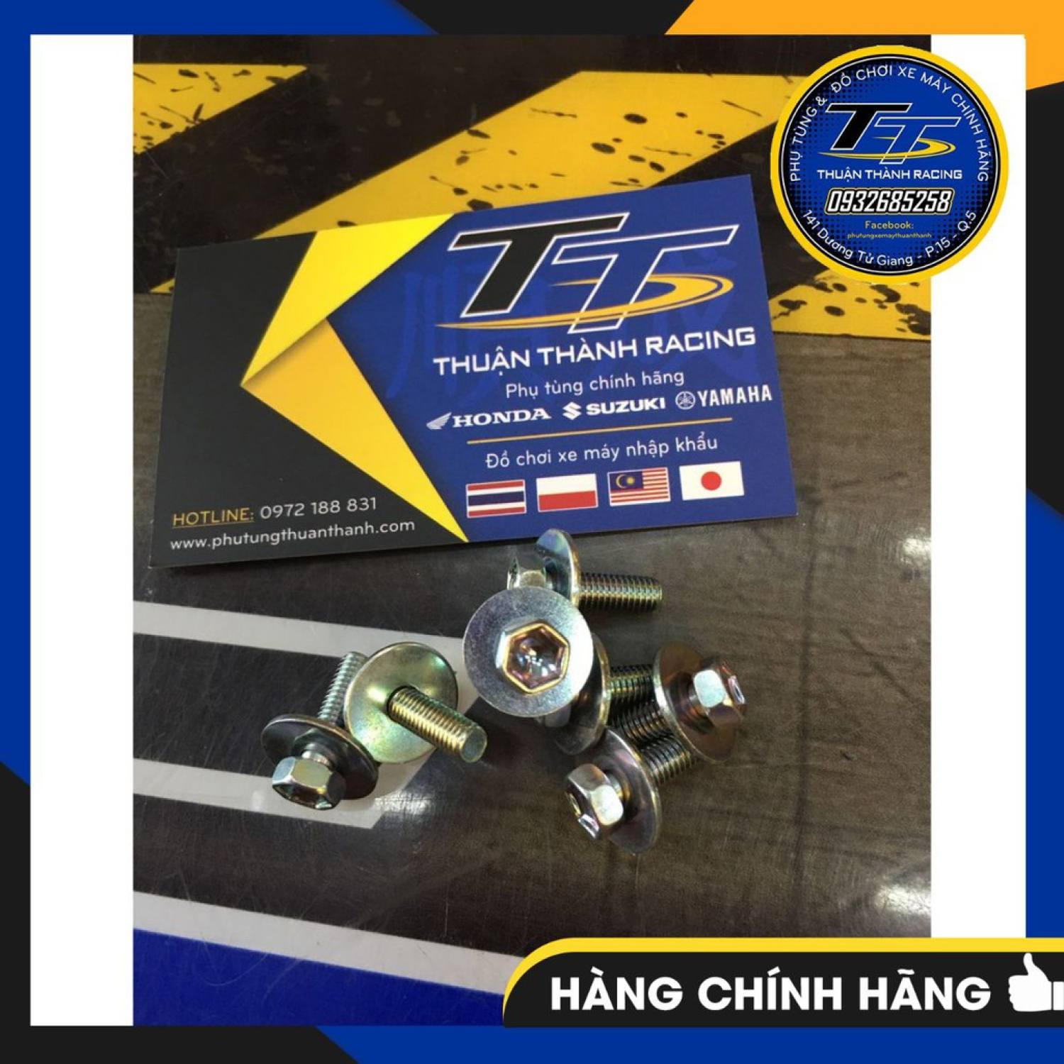 Ốc lò xo nồi sport zin - rgv bộ 5 con