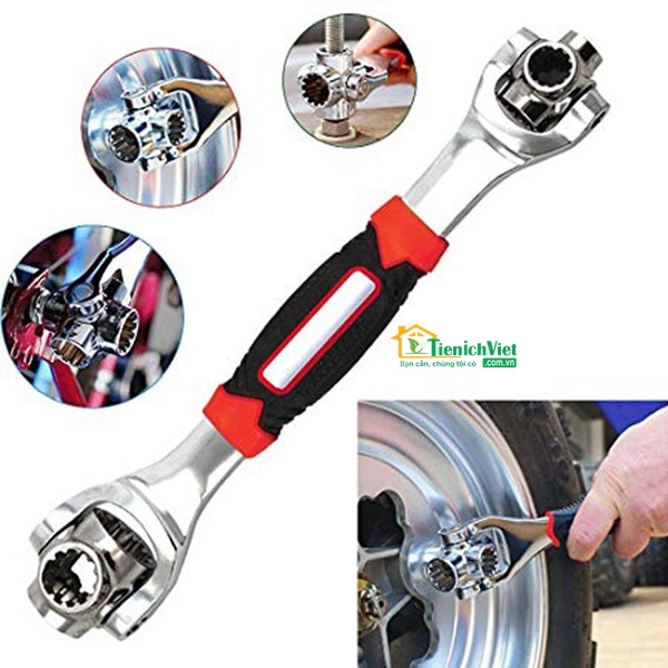 Bộ cờ lê sửa chữa đa năng universal wrench 8 in 1 cờ lê 8 đầu xoay. dụng cụ sữa chữa univesal 8 đầu.