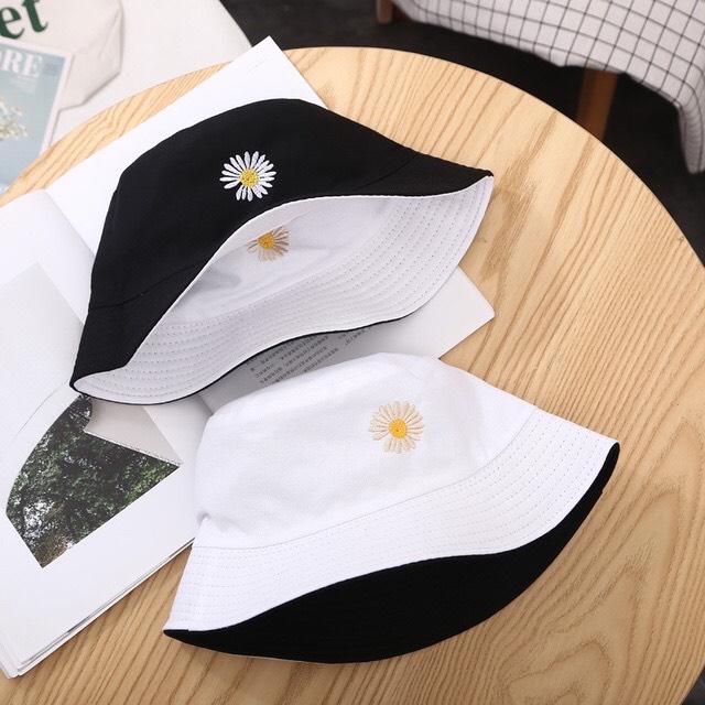 Nón Bucket 2 mặt , Nón Tai bèo Cute-Mũ Bucket Dành Nam Nữ