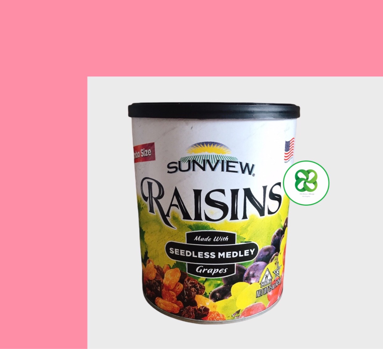 Nho khô mỹ raisin sunview không hạt vị thập cẩm 425gr