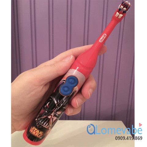 Bàn chải điện trẻ em oral b bé trai