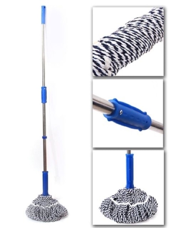 Type 1 Mop with Stainless Steel Power Squeezer, Cheap Price, Exported Product - 3