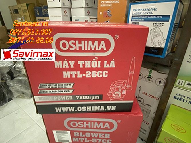Máy thối lá hàng oshima dung tích 26cc