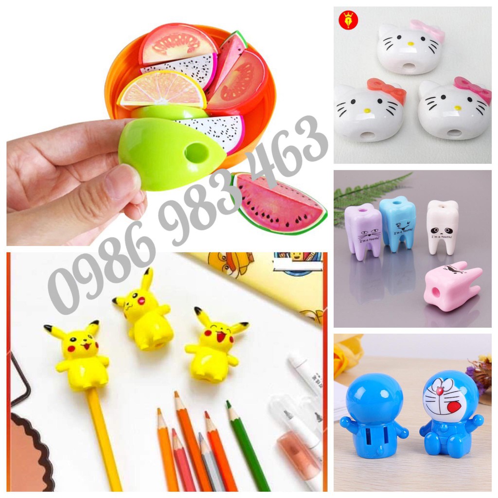Các mẫu gọt bút chì cute