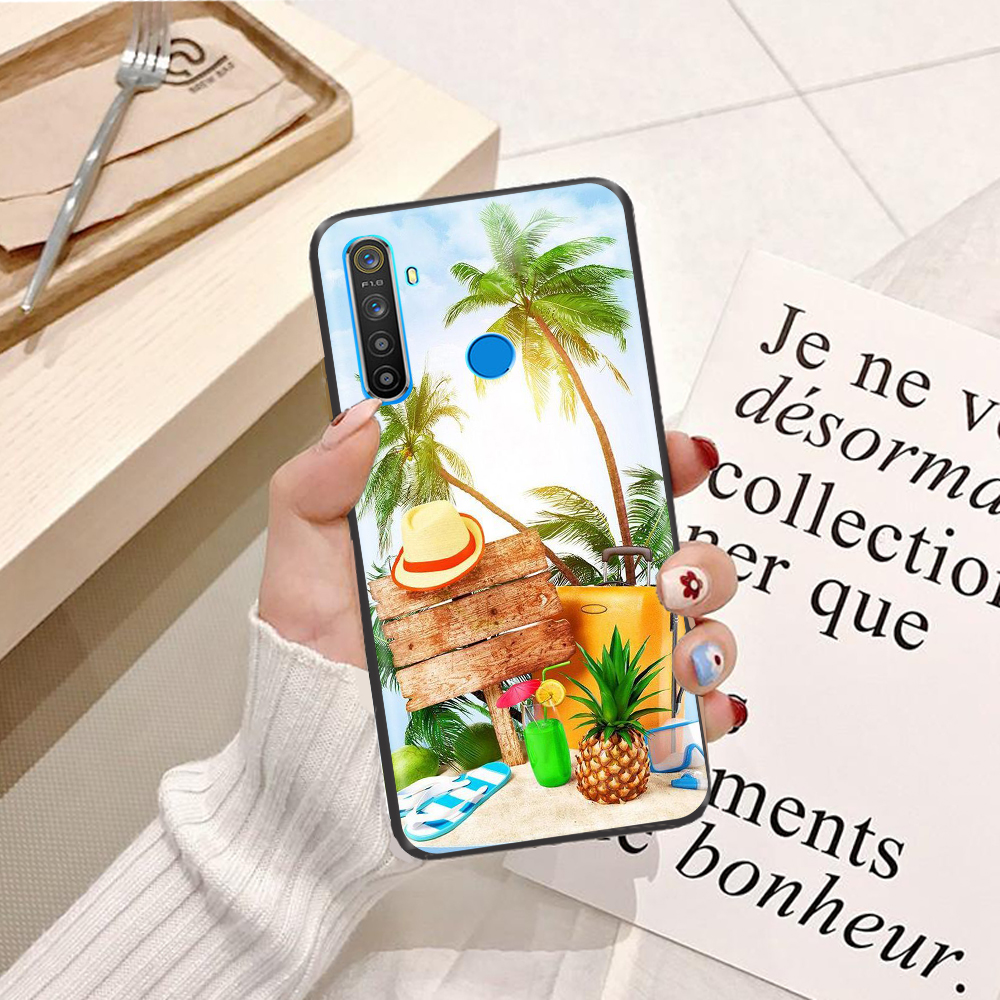 [HCM]Ốp lưng điện thoại Oppo Realme 1/ 2/ 2 Pro/ 3/ 3 Pro/ 5 / 5 Pro/ 6/ 6 Pro / C1/ C2/ C3  Silicon dẻo TPU BST Hello Summer