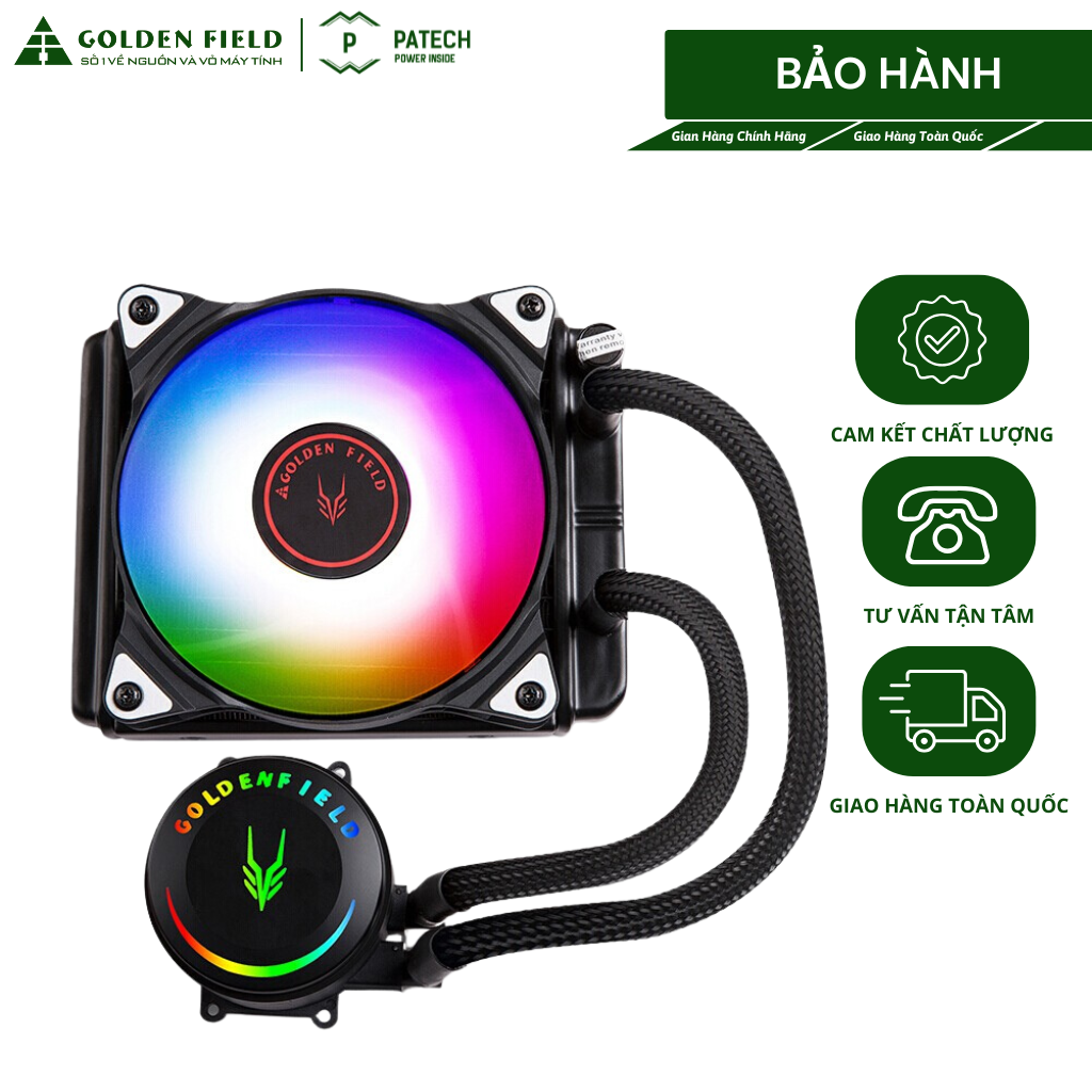 Fan Vô Cực, Quạt Tản Nhiệt, Silver Fox 120G RGB - Phiên Bản Gió Thổi Xuôi Và Thổi Ngược|Patech Electronics Giá 878,130 Đồng*Miễn phí vận chuyển
