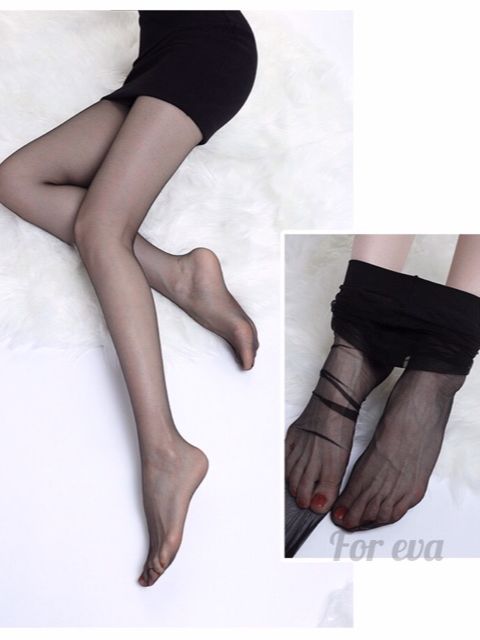 Quần tất siêu mỏng, quần tất nữ trong suốt thật chân, vớ da thon chân