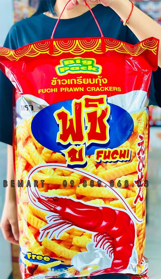 Snack que tôm / bắp khổng lồ - thái lan