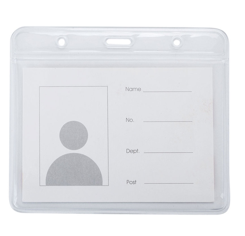 Bảng tên nhựa dẻo ngang 8x10cm
