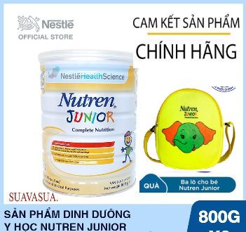 Mua 1 Lon Sản phẩm dinh dưỡng y học Nutren Junior - 800g, Tặng 1 đồng hồ điện tử
