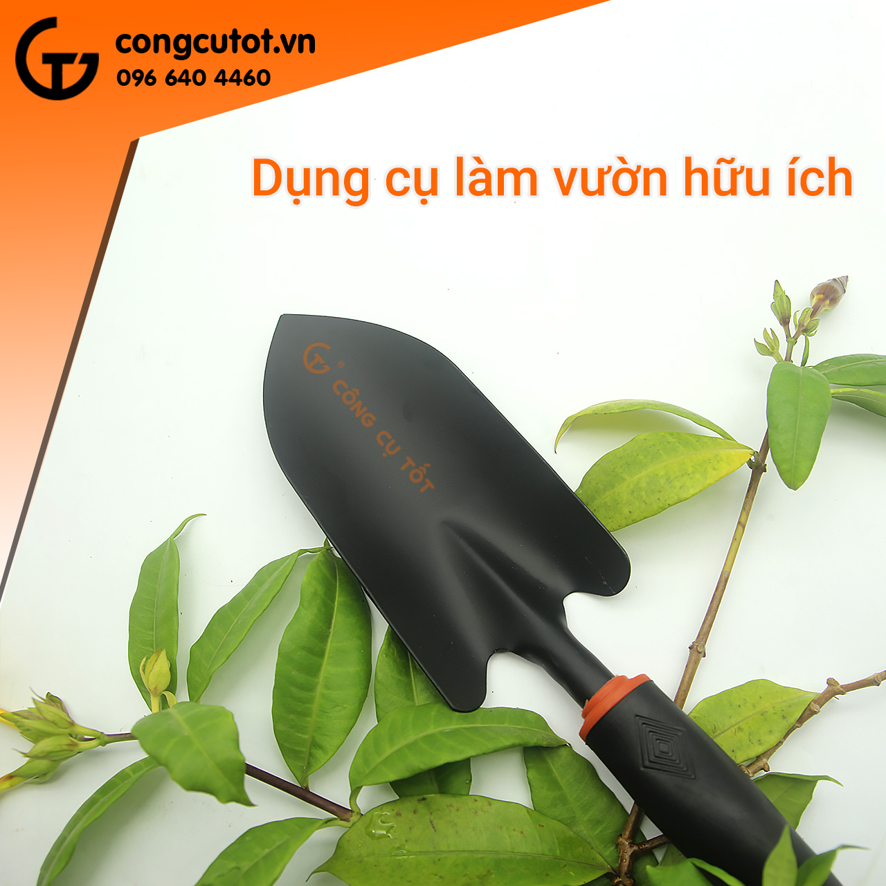 Xẻng xúc đất - xẻng nhổ cỏ trồng cây
