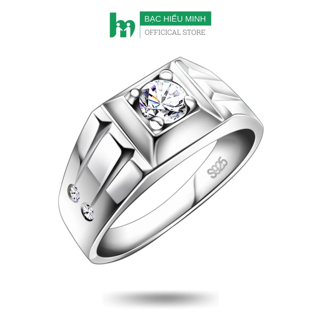 Nhẫn nam bạc hiểu minh na003