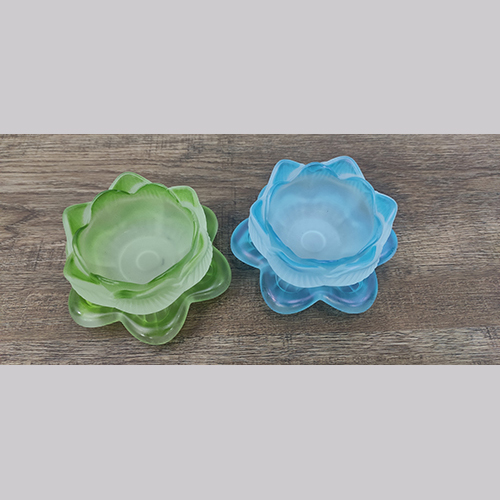 [HCM]Đế hoa sen lưu ly đặt đèn cầy (nến)