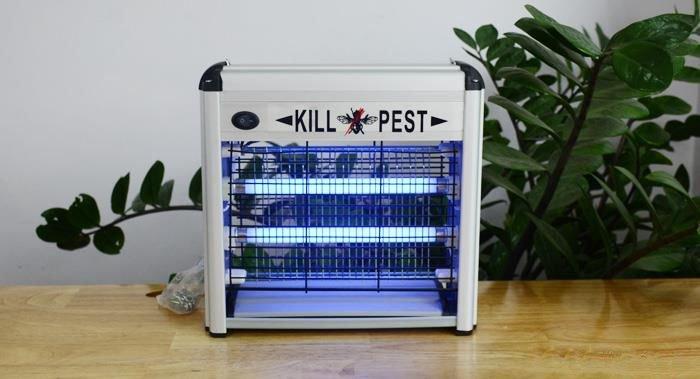 Đèn bắt muỗi diệt côn trùng tiết kiệm điện Kill Pest 12W (Bạc) KL328