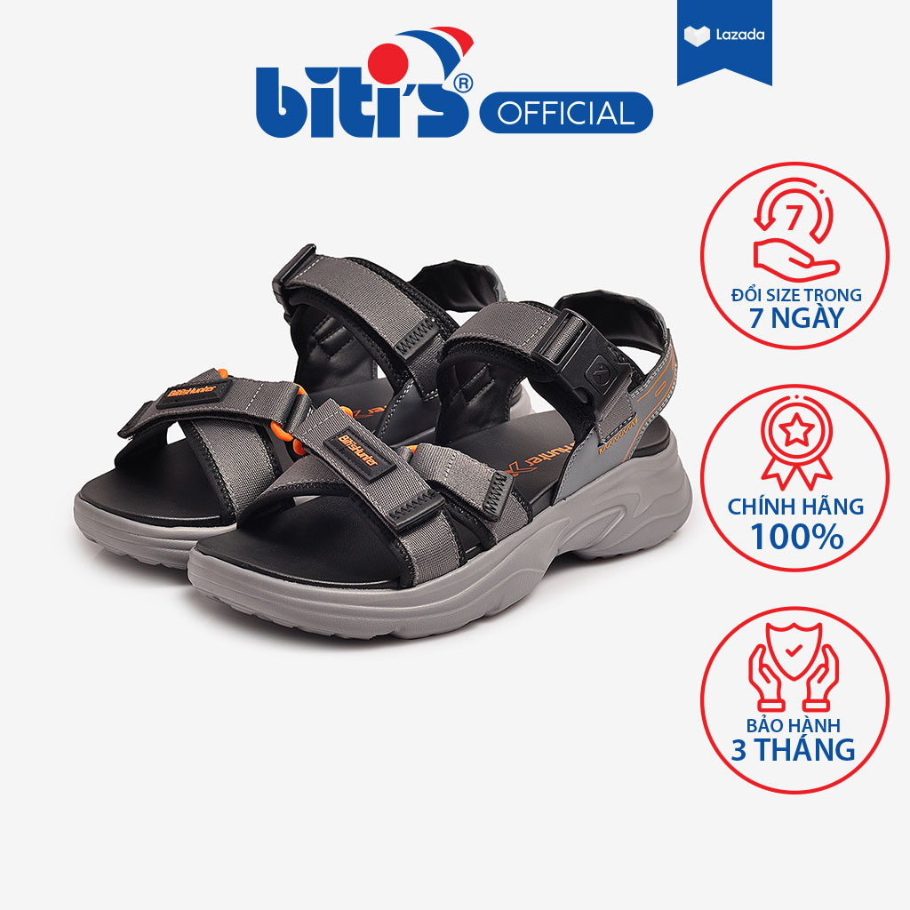 Sandal Nam Biti’s Hunter X Dune Coastal Edition HEM000800XAM Xám