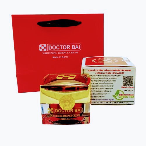 Kem mờ nám trắng da doctor bai green tea