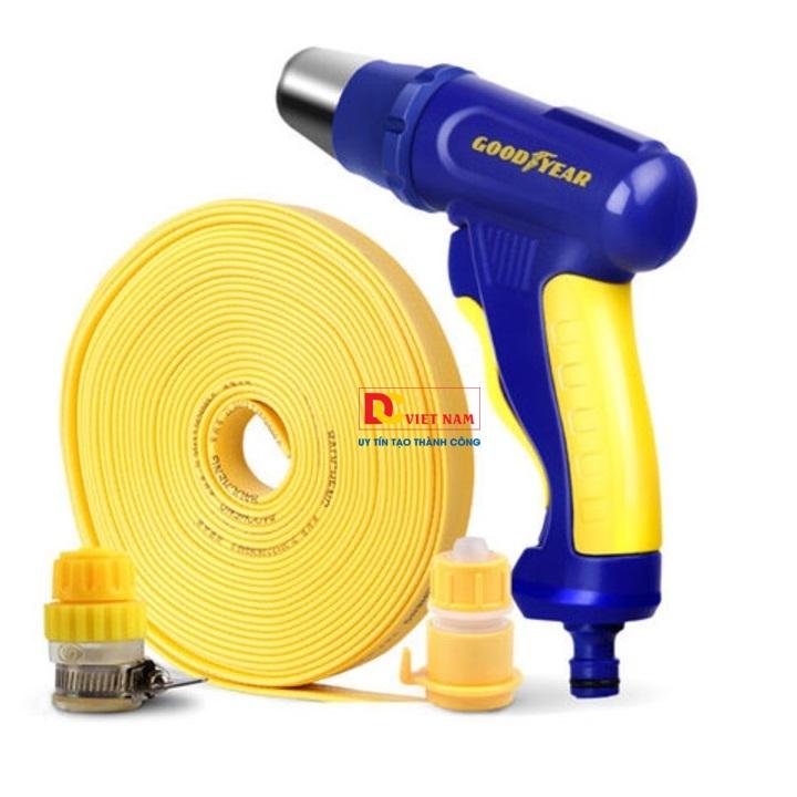 Dụng cụ xịt, rửa xe, tưới cây, áp lực cao tiện lợi cho gia đình Goodyear GY-2858 bao gồm cuộn dây dài 10m