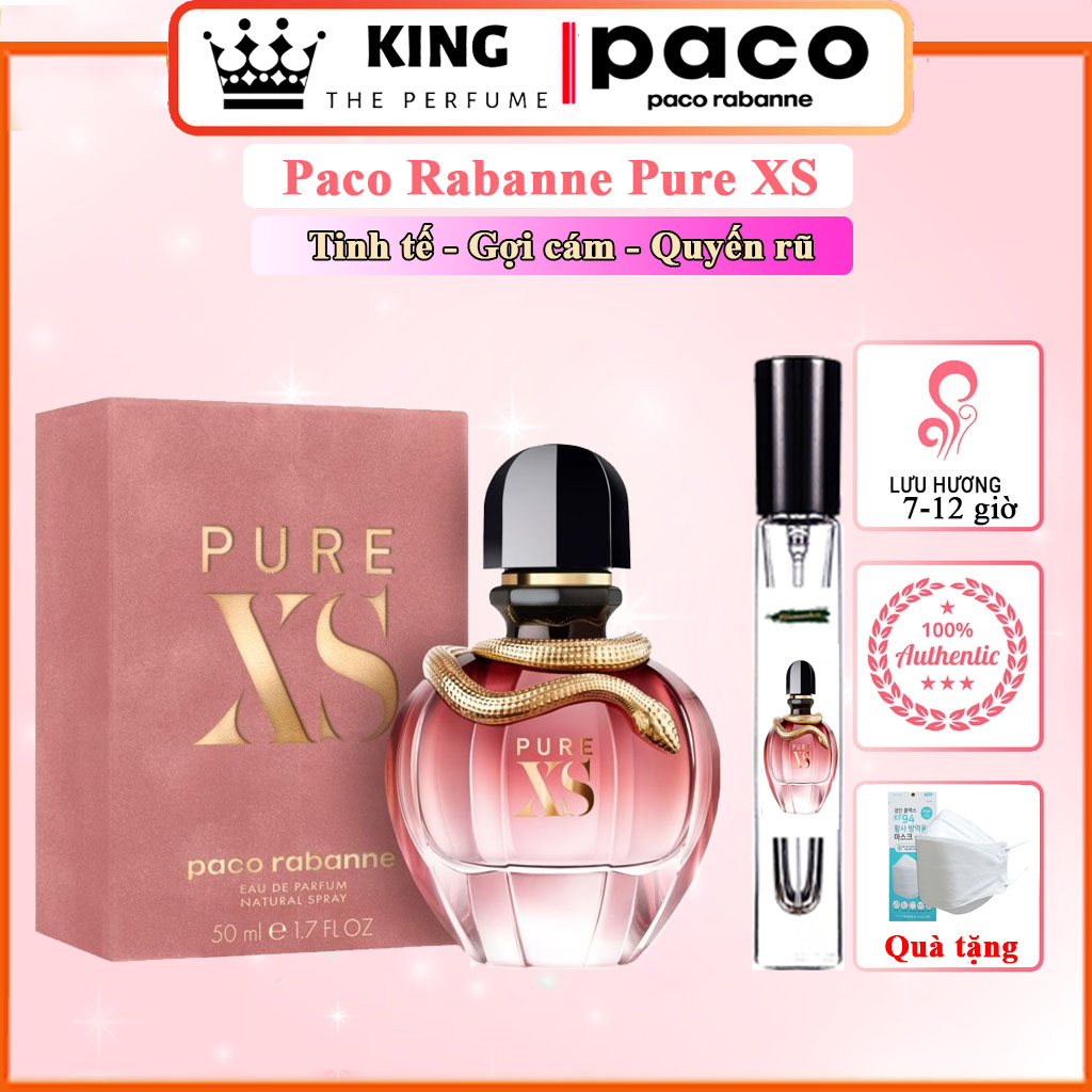 Nước hoa nữ 𝐏𝐮𝐫𝐞 𝐗𝐒 𝐅𝐨𝐫 𝐇𝐞𝐫 - phong cách tinh tế, gợi cám, hương hoa cỏ phương đông, nước hoa xs, chai chiết 5-10-20ml