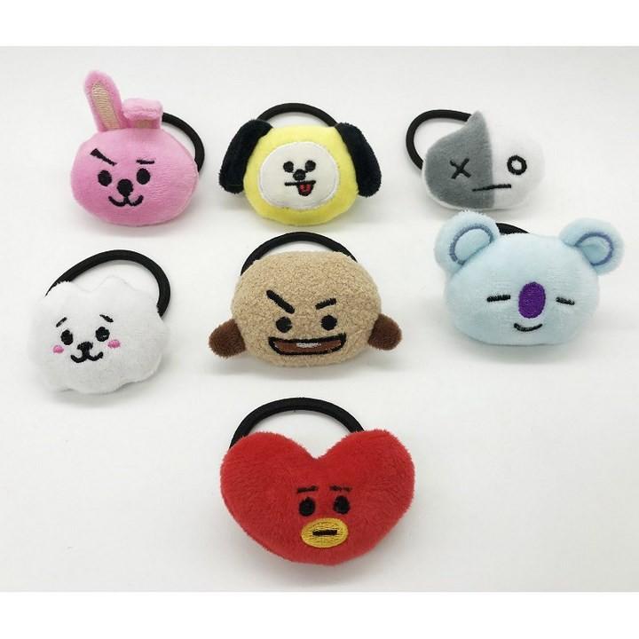 Sỉ 17k - Buộc tóc Bangtan Boys chibi buộc tóc Bangtan Boys thiết kế sáng tạo đẹp thời trang dễ thương xinh xắn phong cách Hàn Quốc army