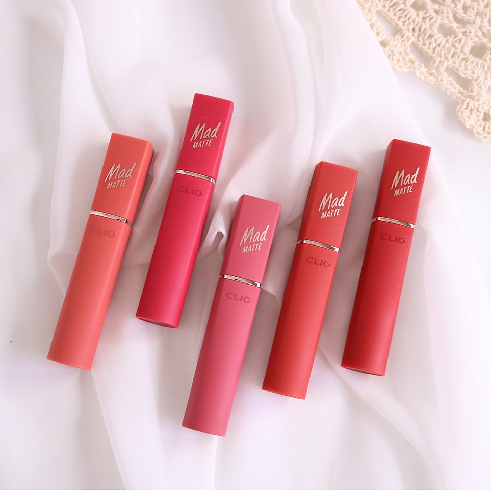 Son thỏi clio hiệu ứng lì nhẹ mad matte stain lips