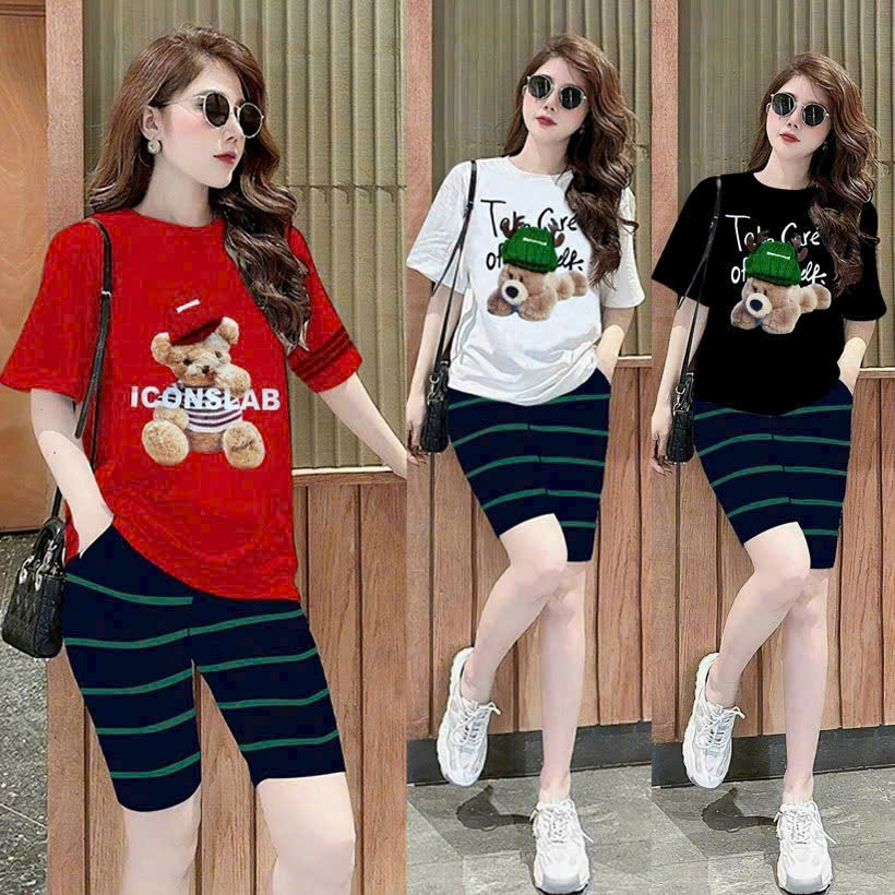 Set quần áo đồ bộ nữ thun cotton xịn đủ size