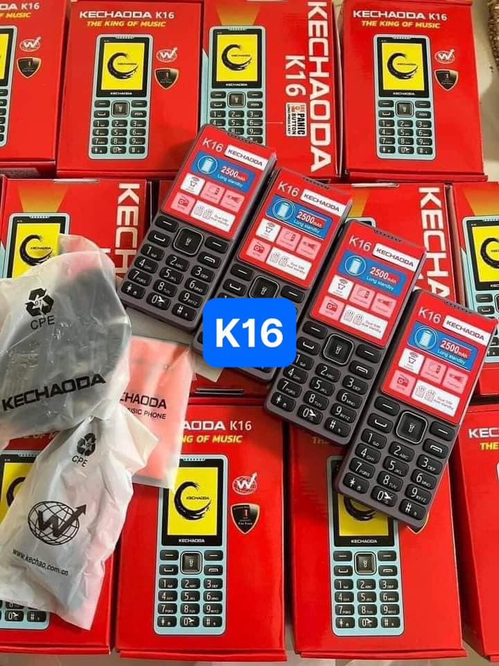 Điện thoại kechaoda k16 pin khủng 2500mah, 2 sim sóng khỏe, giá rẻ - bảo hành 12 tháng