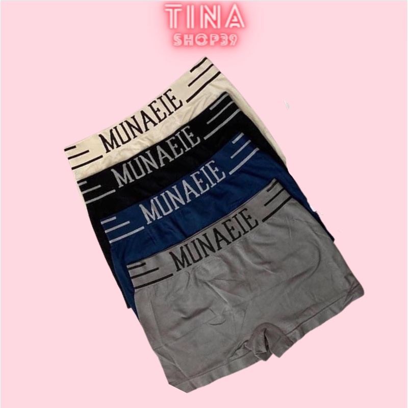 Combo 4 quần đùi nam, quần lót nam munafil đ-111
