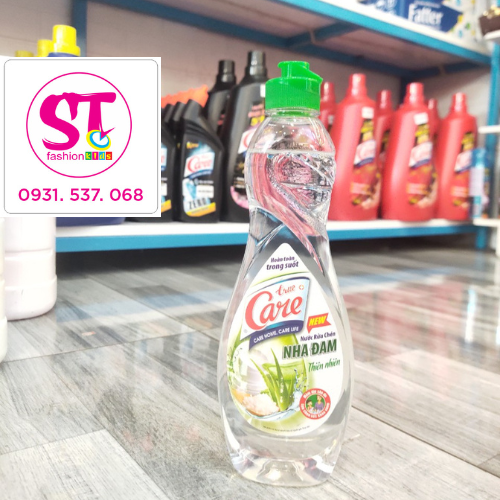 Nước rửa chén true care x2 đậm đặc - nước rửa chén 400g hương nha đam
