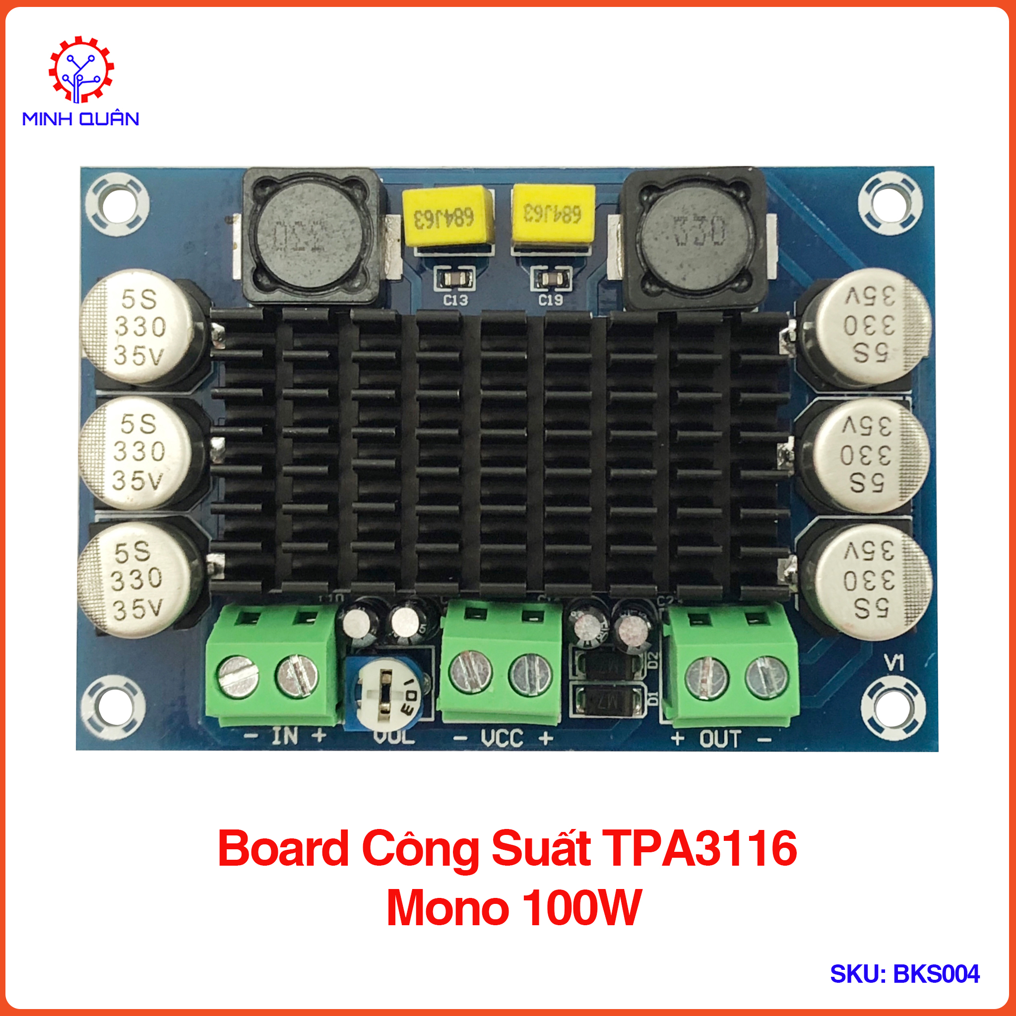 Mạch Khuếch Đại Âm Thanh TPA3116 MONO 100W