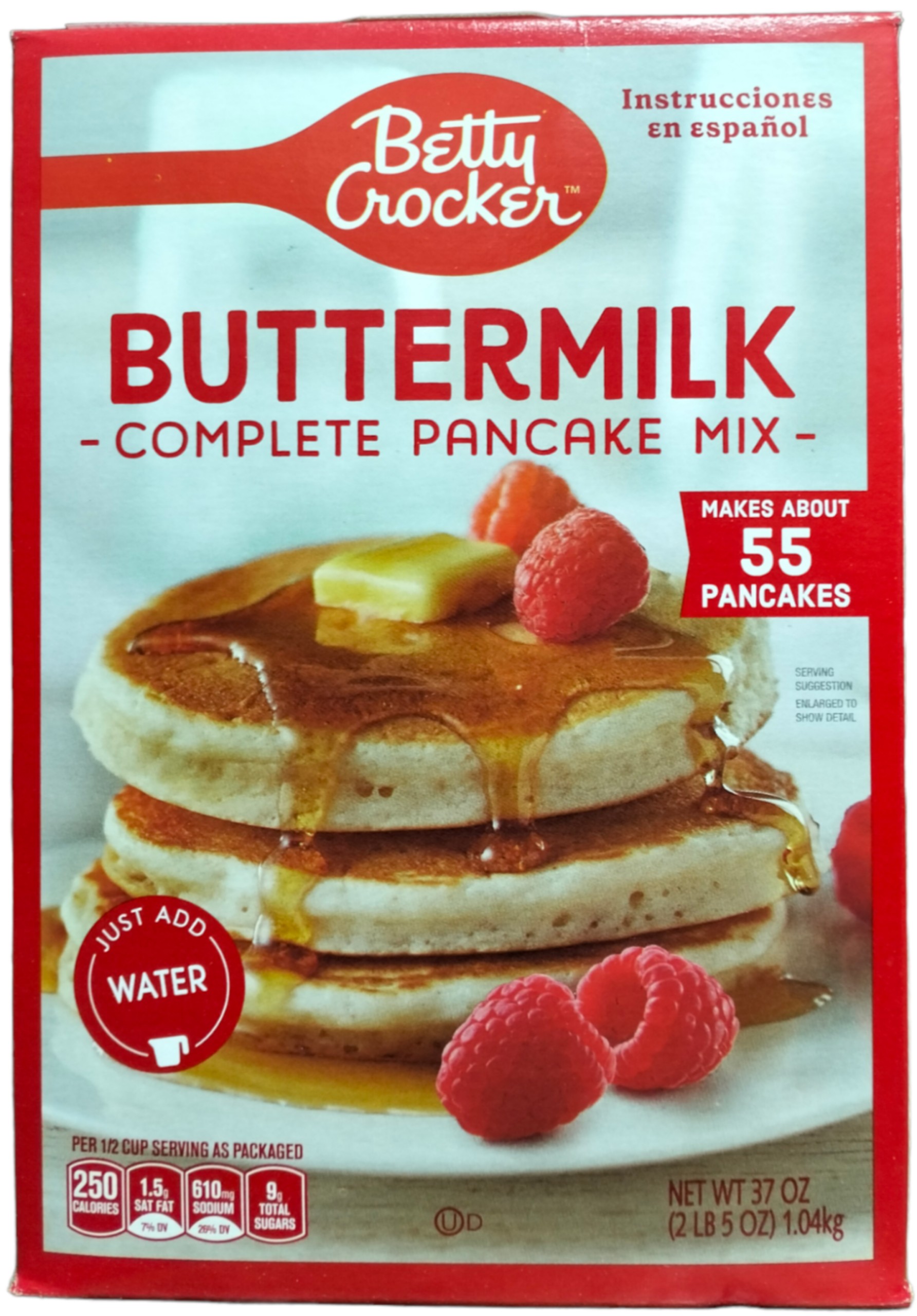 Bột làm bánh rán Pancake Buttermilk vị Bơ sữa 1.04kg bánh rán Doremon-
