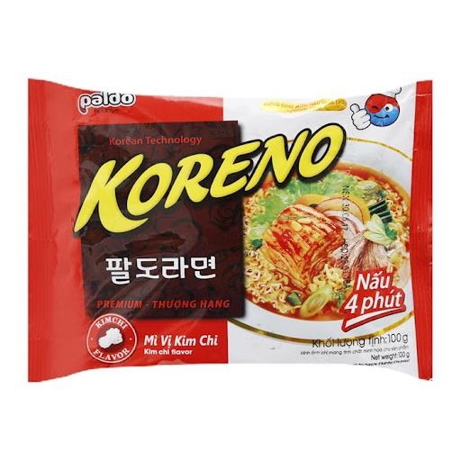 Mì Koreno Hàn Quốc Nấu 4 Phút
